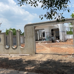 Công trình thạch cao - xây dựng tại Minh Lập, Chơn Thành, Bình Phước