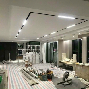 Thi công Trần ray nhôm nam châm định hình tại Bình Phước