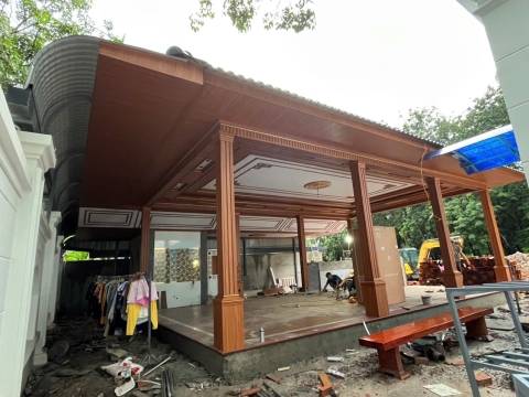 Thi công tấm ốp lam sóng giá rẻ Bình Phước