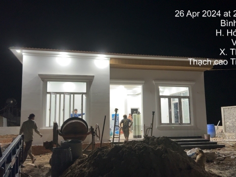 Công trình hớn quản chị Vy