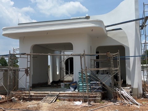 Công trình thạch cao - xây dựng tại Minh Lập, Chơn Thành, Bình Phước