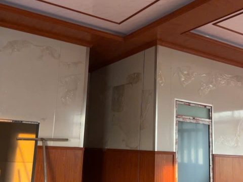 Nhà panel ốp trần,vách nhựa nano đồng xoài