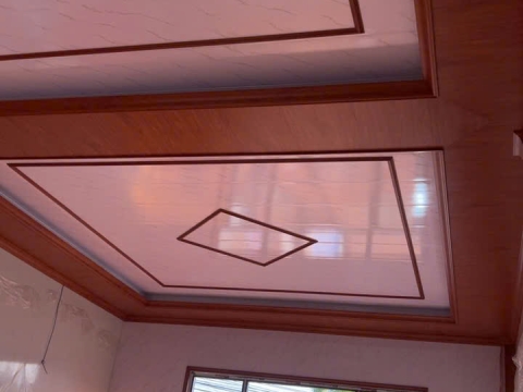 Nhà panel ốp trần,vách nhựa nano đồng xoài