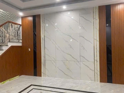 Vách nhựa nano kết hợp pvc giả đá tại Bình Phước