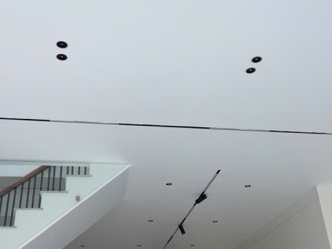 Trần thạch cao kết hợp ray lam châm định hình - thạch cao bình phước