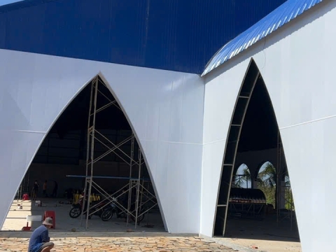 Thi công nhà hàng tiệc cưới Bù Đăng