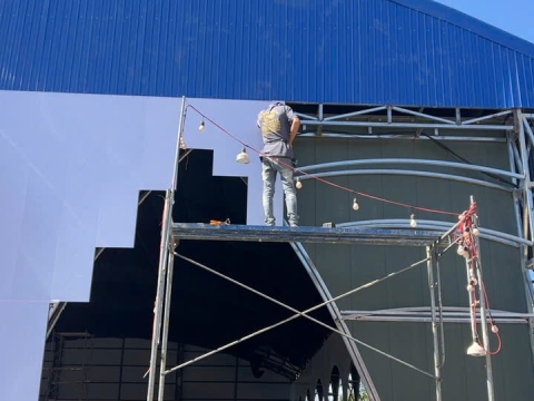 Thi công nhà hàng tiệc cưới Bù Đăng