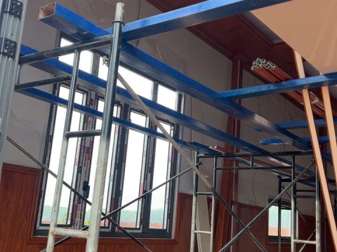 Thi công nhà lắp ghép panel,ốp tường,trần nhựa nano tại Đồng Nai (Bình Phước cũ)