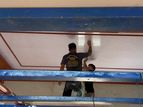 Thi công nhà lắp ghép panel,ốp tường,trần nhựa nano tại Đồng Nai (Bình Phước cũ)