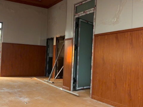 Thi công nhà lắp ghép panel,ốp tường,trần nhựa nano tại Đồng Nai (Bình Phước cũ)