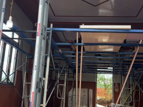 Thi công nhà lắp ghép panel,ốp tường,trần nhựa nano tại Đồng Nai (Bình Phước cũ)