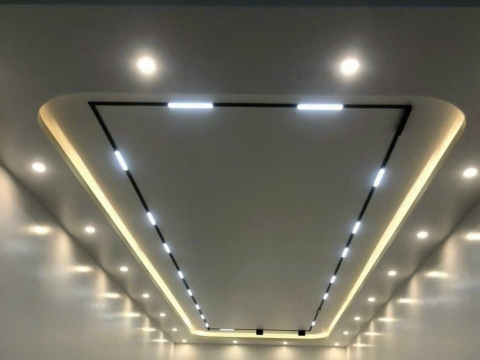 Thi công Trần ray nhôm nam châm định hình tại Bình Phước