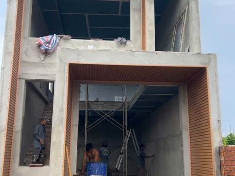 Công trình tấm ốp nano Bù Đăng