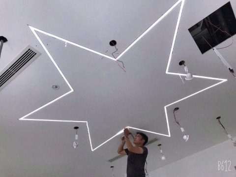 Thi công Nẹp ninox, Led, Nhôm định hình