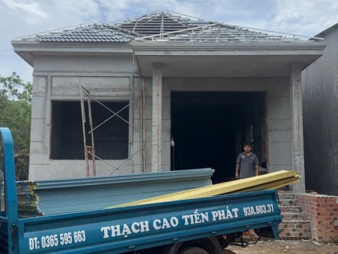 Công trình nhà chị Liễu Đồng Phú